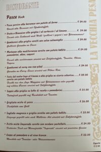 La Vecchia Pesa Luino menù-Pesce
