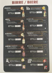 La Vecchia Pesa Luino menù-Birra